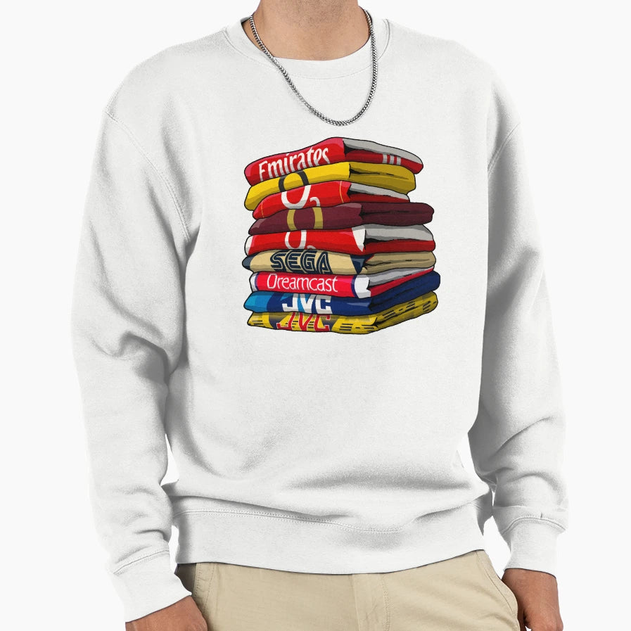 North London Reds Kits Sweatshirt - Trendy Graphic for Adults - T-Shirt, Sweatshirt, Hoodie