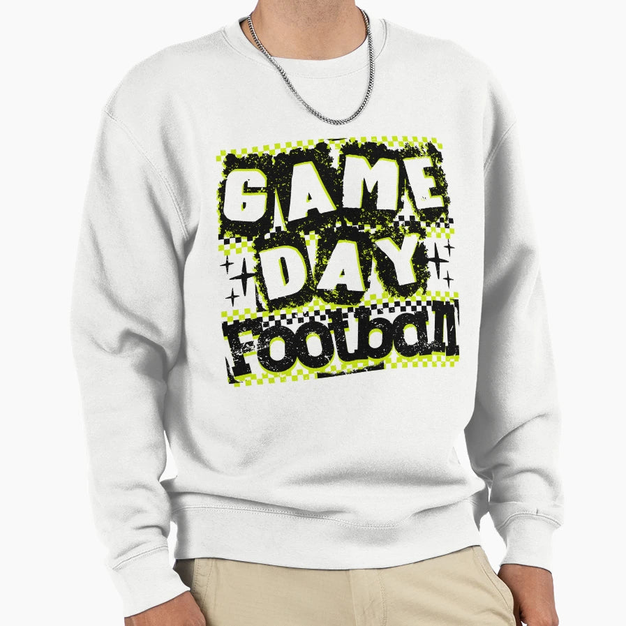 Gameday Football Game Day Vibes Sweatshirt - Aesthetic Graphic for Adults - T-Shirt, Sweatshirt, Hoodie