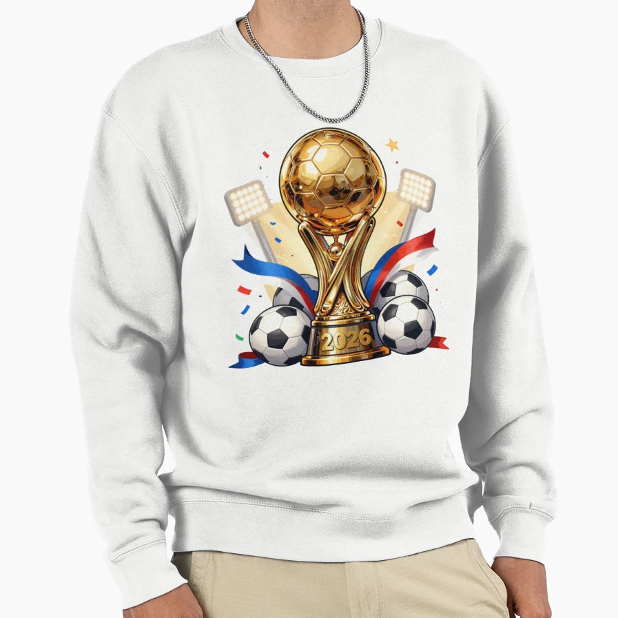 Golden Football Trophy 2026 Sweatshirt - Novelty Apparel Unisex - T-Shirt, Sweatshirt, Hoodie