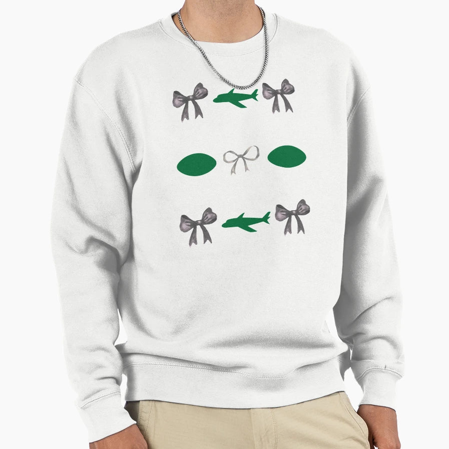 New York Jets Coquette Bow Sweatshirt - Graphic Print Men Women - T-Shirt, Sweatshirt, Hoodie