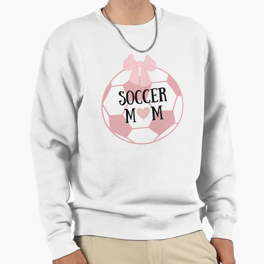 Soccer Mom Art Soccer Player Sweatshirt - Graphic Print Unisex - T-Shirt, Sweatshirt, Hoodie