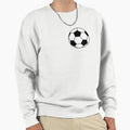 Soccer Ball Sweatshirt - Aesthetic Graphic Men Women - T-Shirt, Sweatshirt, Hoodie
