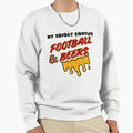 San Francisco 49Ers Sunday Routine Sweatshirt - Trendy Graphic Unisex - T-Shirt, Sweatshirt, Hoodie