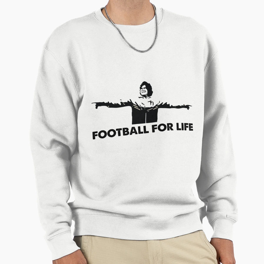 Football Is Life Sweatshirt - Casual Everyday Wear Unisex - T-Shirt, Sweatshirt, Hoodie