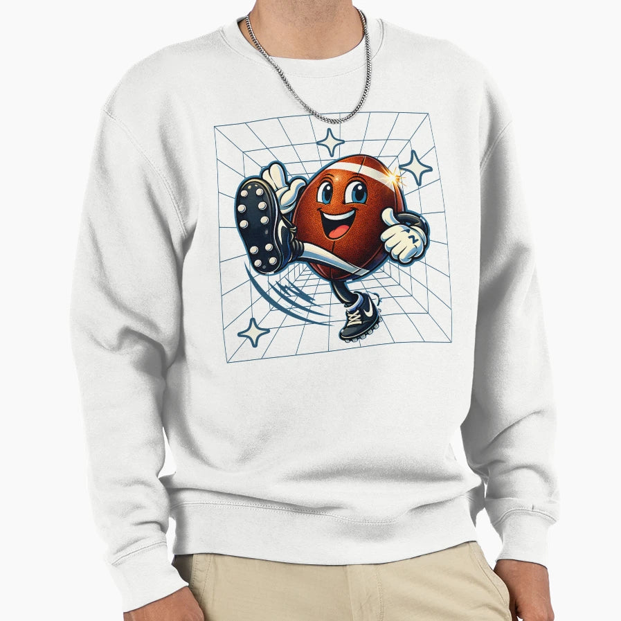 Funny Football Game Day Sweatshirt - Minimalist Print Unisex - T-Shirt, Sweatshirt, Hoodie