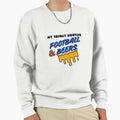 Dallas Cowboys Sunday Routine Sweatshirt - Casual Everyday Wear for Adults - T-Shirt, Sweatshirt, Hoodie