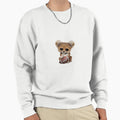 Leopard Cub Playing Football Sweatshirt - Graphic Print for Adults - T-Shirt, Sweatshirt, Hoodie