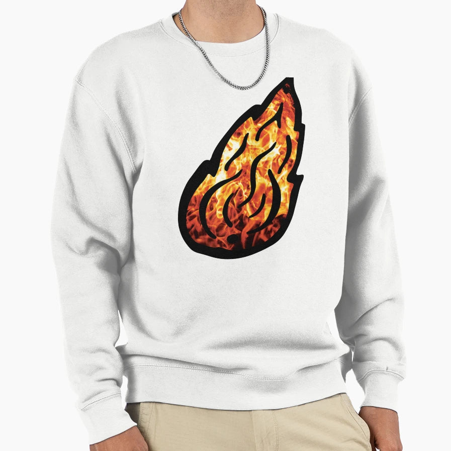 Meteor Fire Doodle Art Sweatshirt - Streetwear Style for Adults - T-Shirt, Sweatshirt, Hoodie