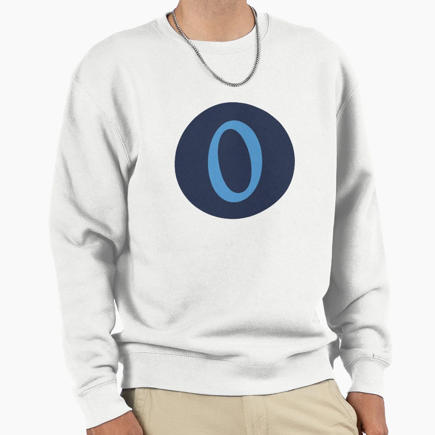 Letter O Monogram Sweatshirt - Unique Graphic for Adults - T-Shirt, Sweatshirt, Hoodie