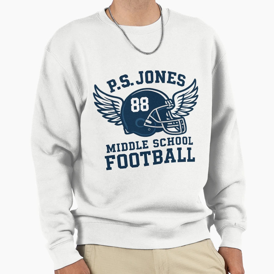 Jack Oneal Football Tribute Helmet Ps Sweatshirt - Trendy Graphic Unisex - T-Shirt, Sweatshirt, Hoodie