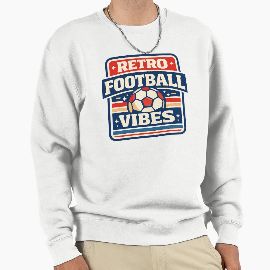 Football Vibes Sweatshirt - Casual Everyday Wear Unisex - T-Shirt, Sweatshirt, Hoodie