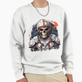 Skull Beast Monster Helmet Sweatshirt - Fun Novelty Design for Adults - T-Shirt, Sweatshirt, Hoodie