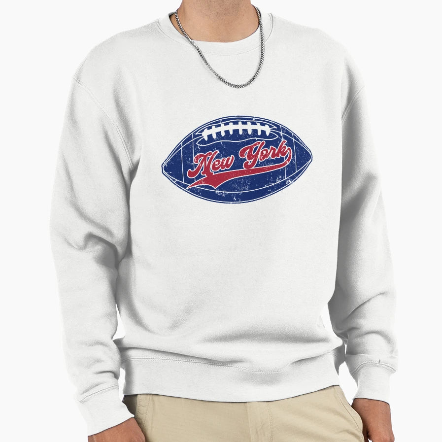 Ny New York Football Team Giants Sweatshirt - Fun Novelty Design Unisex - T-Shirt, Sweatshirt, Hoodie