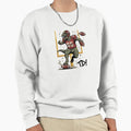 Dino Touchdown Football Raptor Sweatshirt - Streetwear Style Men Women - T-Shirt, Sweatshirt, Hoodie