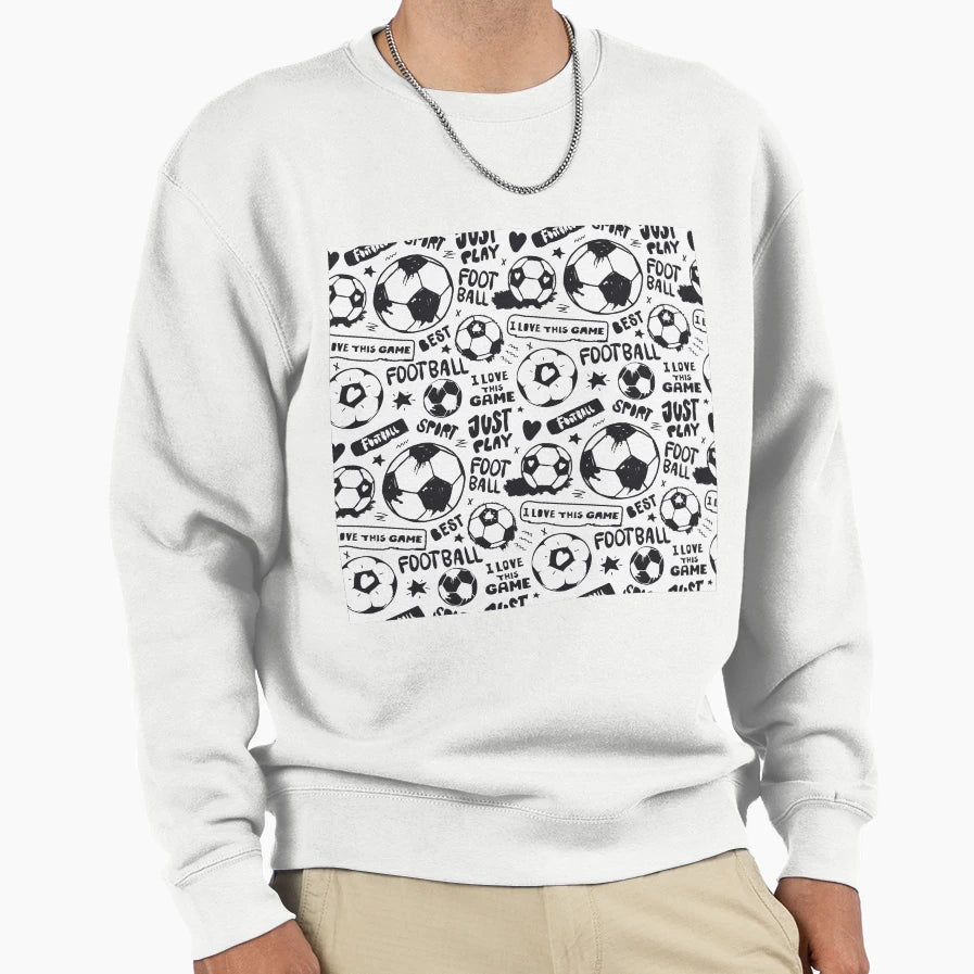 Football Best Sweatshirt - Aesthetic Graphic for Adults - T-Shirt, Sweatshirt, Hoodie