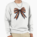Halloween Bow Sweatshirt - Minimalist Print for Adults - T-Shirt, Sweatshirt, Hoodie