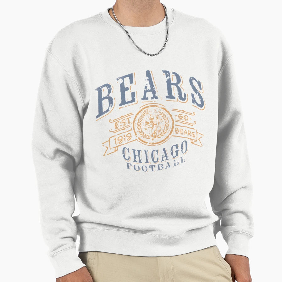 Bears Football Sweatshirt - Aesthetic Graphic Unisex - T-Shirt, Sweatshirt, Hoodie