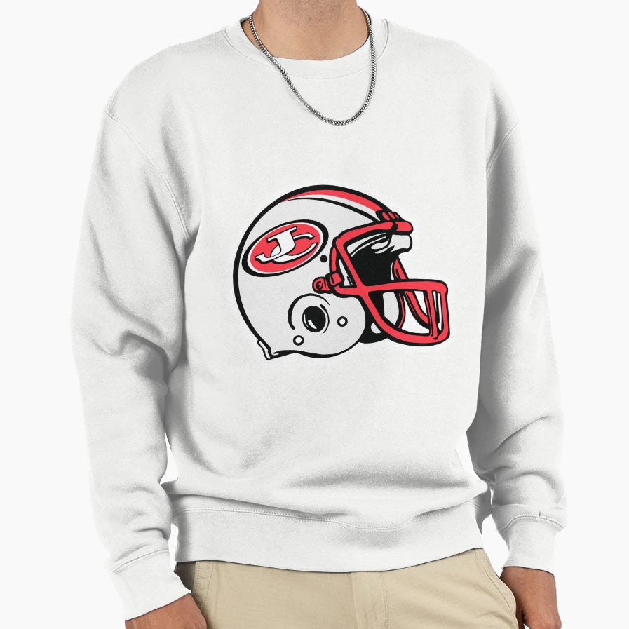 Jc Jays Football Helmet Sweatshirt - Custom Art Print Unisex - T-Shirt, Sweatshirt, Hoodie