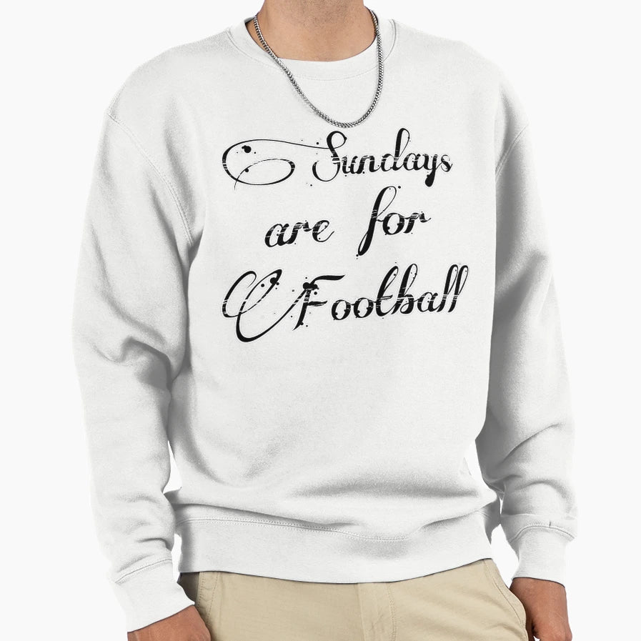 Sundays Are Football T-Shirt - Unique Graphic Men Women - T-Shirt, Sweatshirt, Hoodie