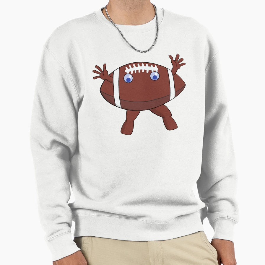 Funny Football Sweatshirt - Aesthetic Graphic Unisex - T-Shirt, Sweatshirt, Hoodie