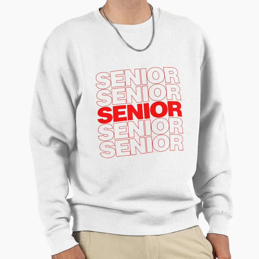 Senior College School T-Shirt - Custom Art Print Unisex - T-Shirt, Sweatshirt, Hoodie