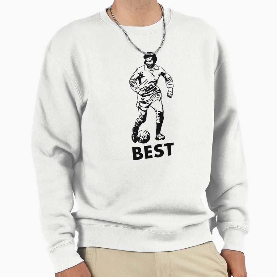 George Best 1 T-Shirt - Minimalist Print Men Women - T-Shirt, Sweatshirt, Hoodie