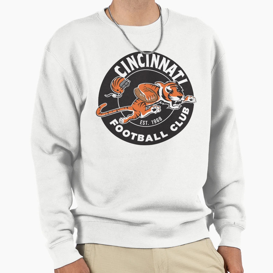 Cincinnati Football Club Sweatshirt - Aesthetic Graphic Unisex - T-Shirt, Sweatshirt, Hoodie