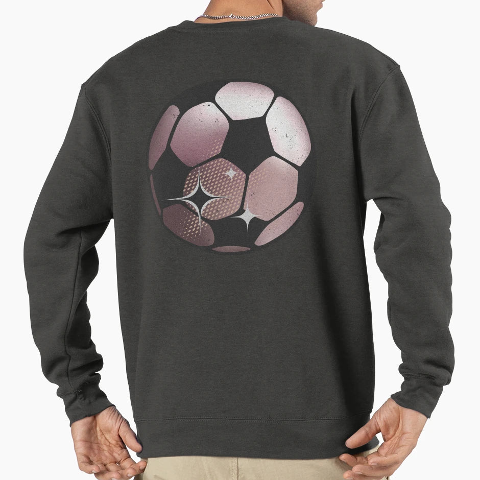 Futeball Soccer Ball Sweatshirt - Trendy Graphic Men Women - T-Shirt, Sweatshirt, Hoodie
