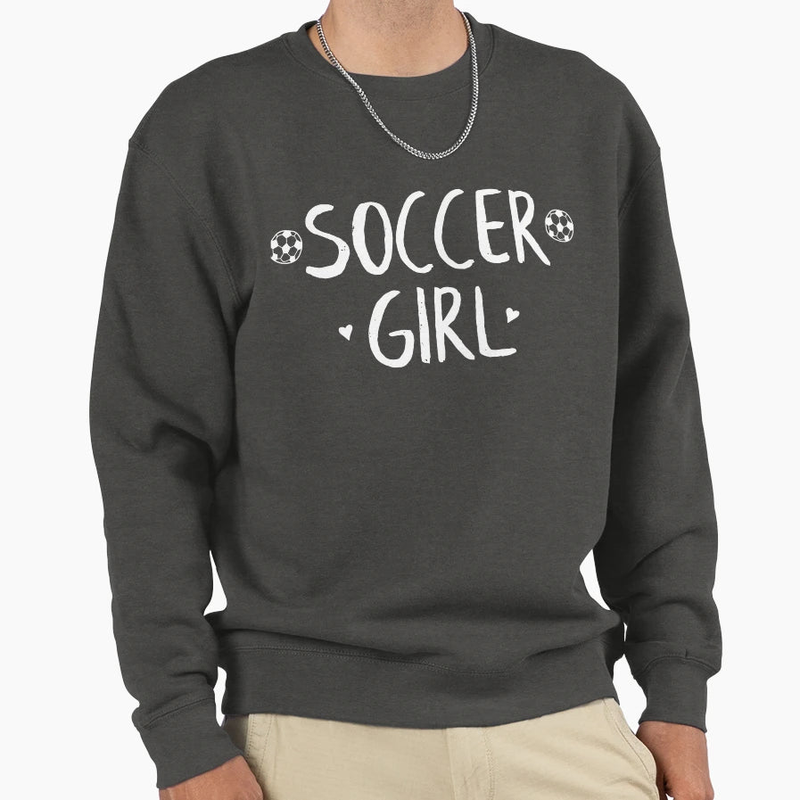 Soccer Sweatshirt - Minimalist Print Unisex - T-Shirt, Sweatshirt, Hoodie