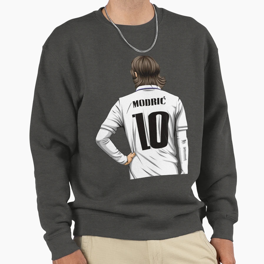 Luka Modric Magician From Croatia Sweatshirt - Trendy Graphic Unisex - T-Shirt, Sweatshirt, Hoodie