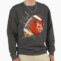 Heart Champion Football Sweatshirt - Novelty Apparel Men Women - T-Shirt, Sweatshirt, Hoodie