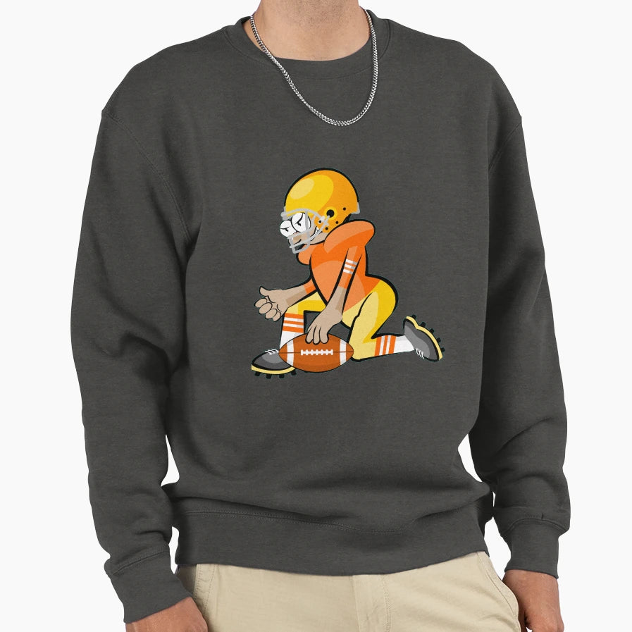 American Football Cartoon 3 41 Sweatshirt - Graphic Print for Adults - T-Shirt, Sweatshirt, Hoodie
