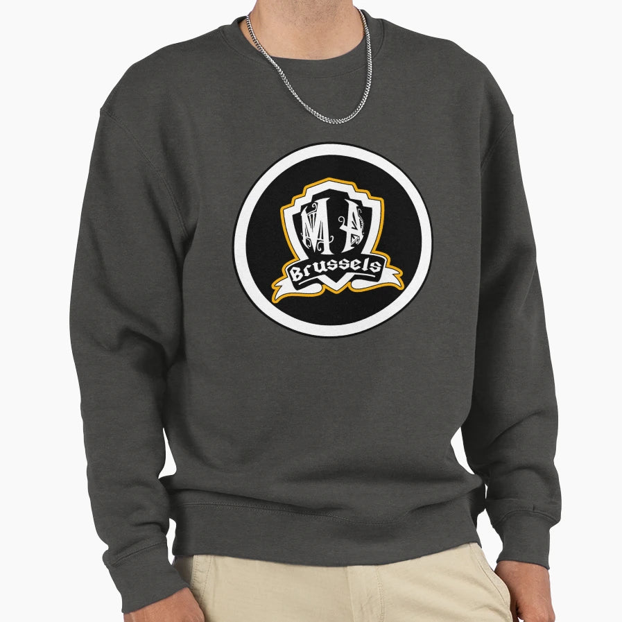 Mauves Brussels Toujours Plus Fort Sweatshirt - Casual Everyday Wear Unisex - T-Shirt, Sweatshirt, Hoodie