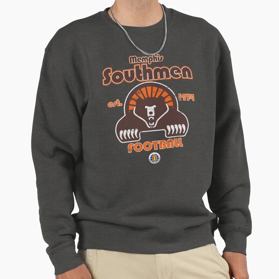 Memphis Southmen Distressed Sweatshirt - Novelty Apparel Unisex - T-Shirt, Sweatshirt, Hoodie