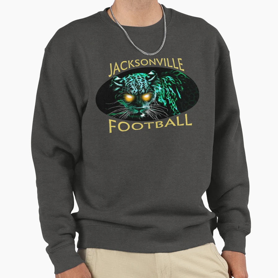 Jacksonville Football Sweatshirt - Unique Graphic Men Women - T-Shirt, Sweatshirt, Hoodie