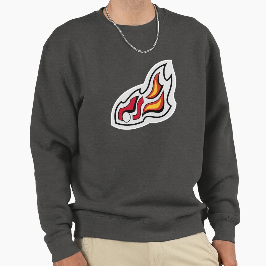 Champion Flame Sweatshirt - Streetwear Style Men Women - T-Shirt, Sweatshirt, Hoodie