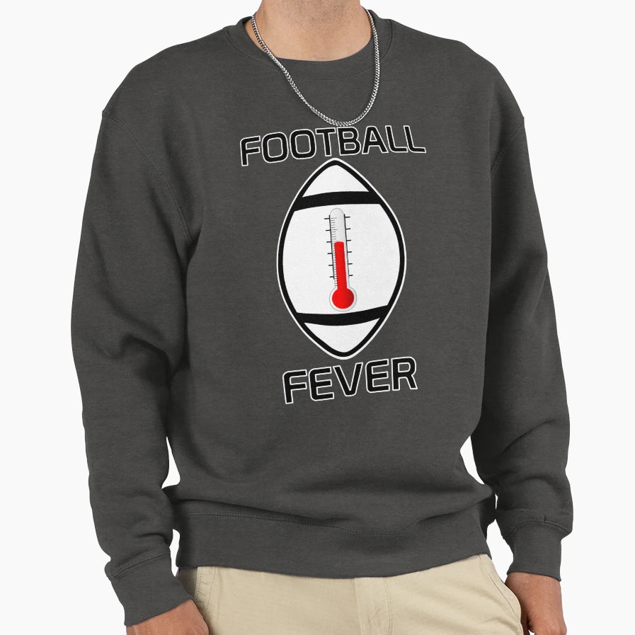 Football Fever Sweatshirt - Custom Art Print Men Women - T-Shirt, Sweatshirt, Hoodie
