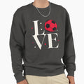 Soccer Love Sweatshirt - Casual Everyday Wear Unisex - T-Shirt, Sweatshirt, Hoodie