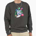 Letter K Original Artwork From Sweatshirt - Novelty Apparel for Adults - T-Shirt, Sweatshirt, Hoodie