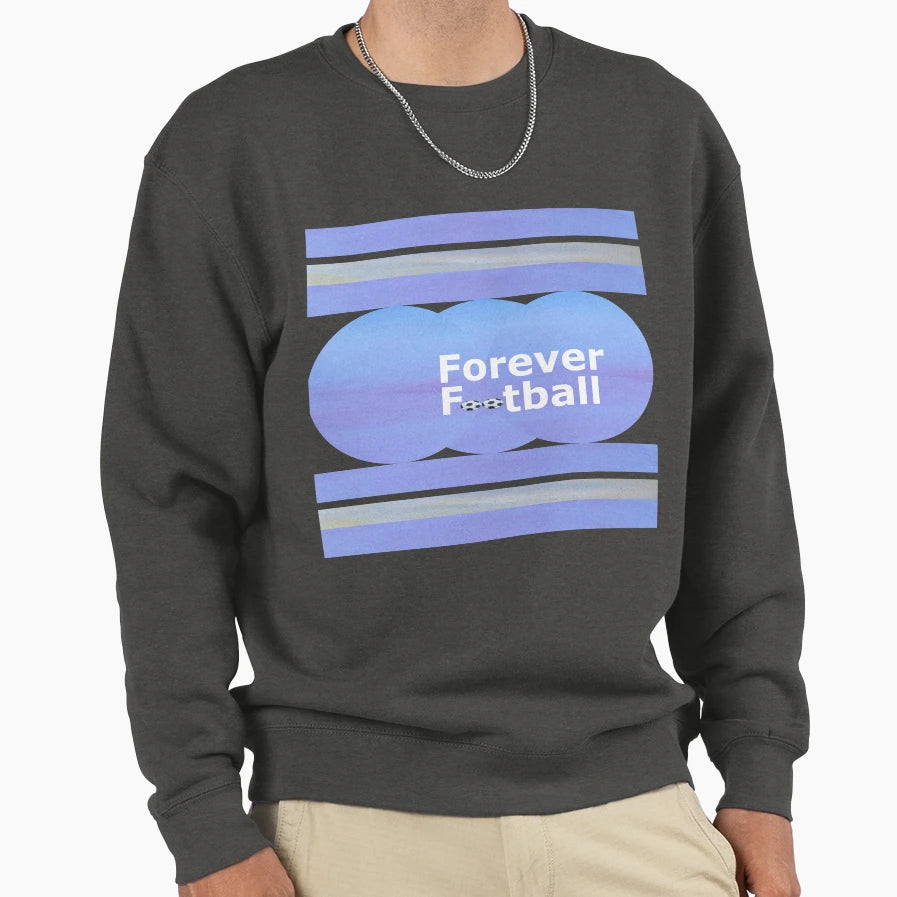 Forever Football Sweatshirt - Unique Graphic for Adults - T-Shirt, Sweatshirt, Hoodie