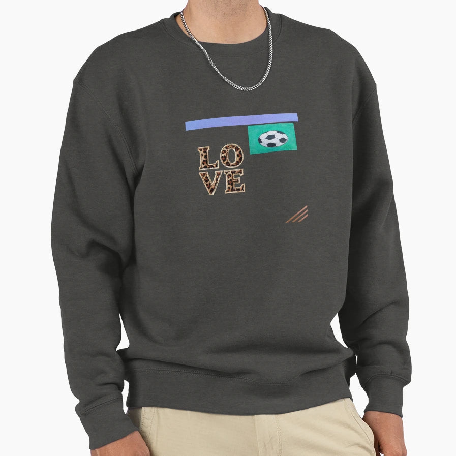 Lovely Football Teams Sweatshirt - Aesthetic Graphic Unisex - T-Shirt, Sweatshirt, Hoodie