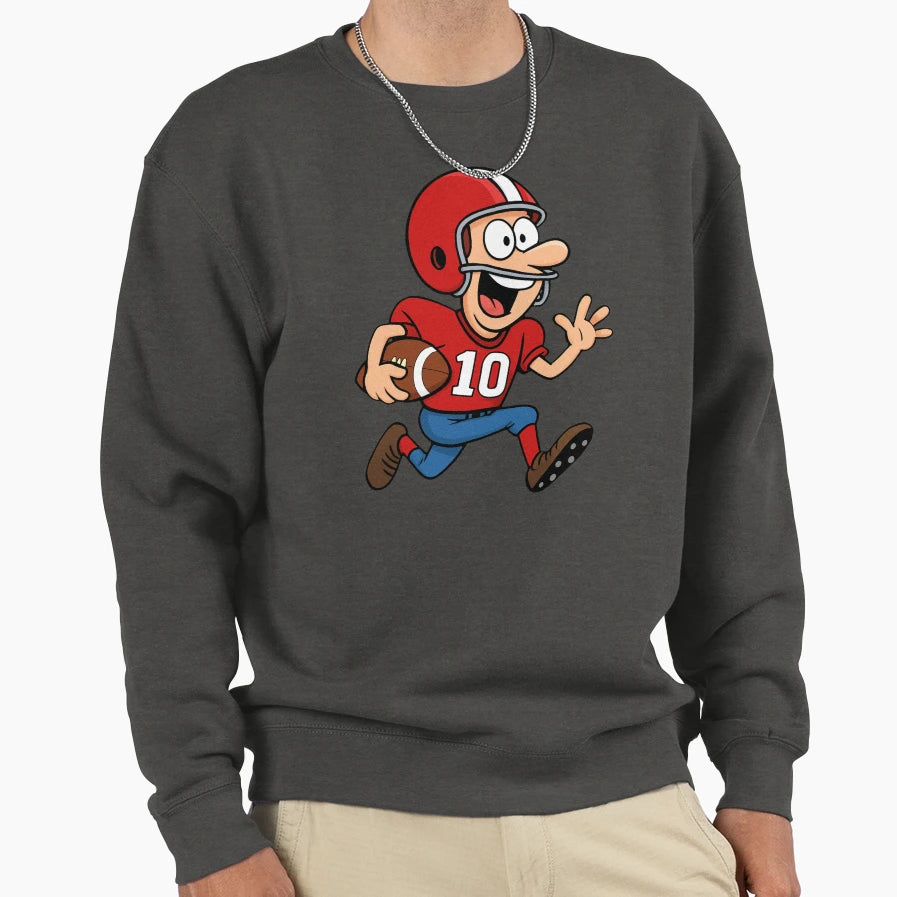 Play Football Sweatshirt - Casual Everyday Wear for Adults - T-Shirt, Sweatshirt, Hoodie