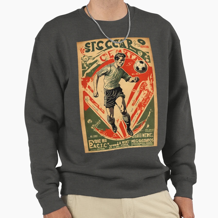 Football Sweatshirt - Trendy Graphic Unisex - T-Shirt, Sweatshirt, Hoodie