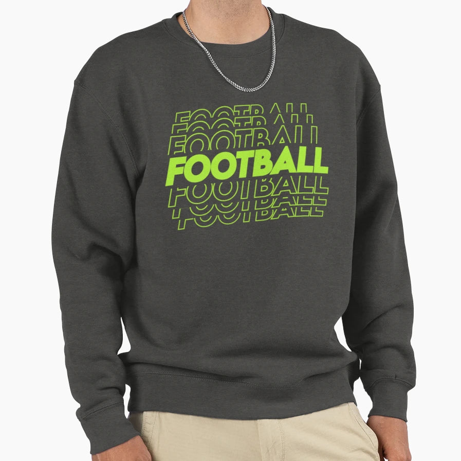 Footbal Lovers Sweatshirt - Unique Graphic for Adults - T-Shirt, Sweatshirt, Hoodie