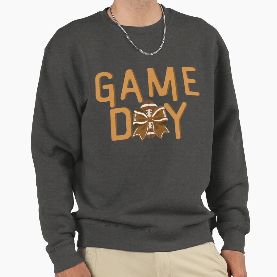 Game Day American Football Sweatshirt - Unique Graphic Unisex - T-Shirt, Sweatshirt, Hoodie