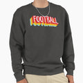 Football Sweatshirt - Minimalist Print for Adults - T-Shirt, Sweatshirt, Hoodie