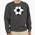 Soccer Ball Sweatshirt - Aesthetic Graphic Unisex - T-Shirt, Sweatshirt, Hoodie