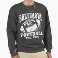 Baltimore Football Sweatshirt - Trendy Graphic for Adults - T-Shirt, Sweatshirt, Hoodie