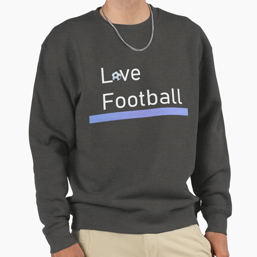 Superb Love Football Sweatshirt - Fun Novelty Design Unisex - T-Shirt, Sweatshirt, Hoodie