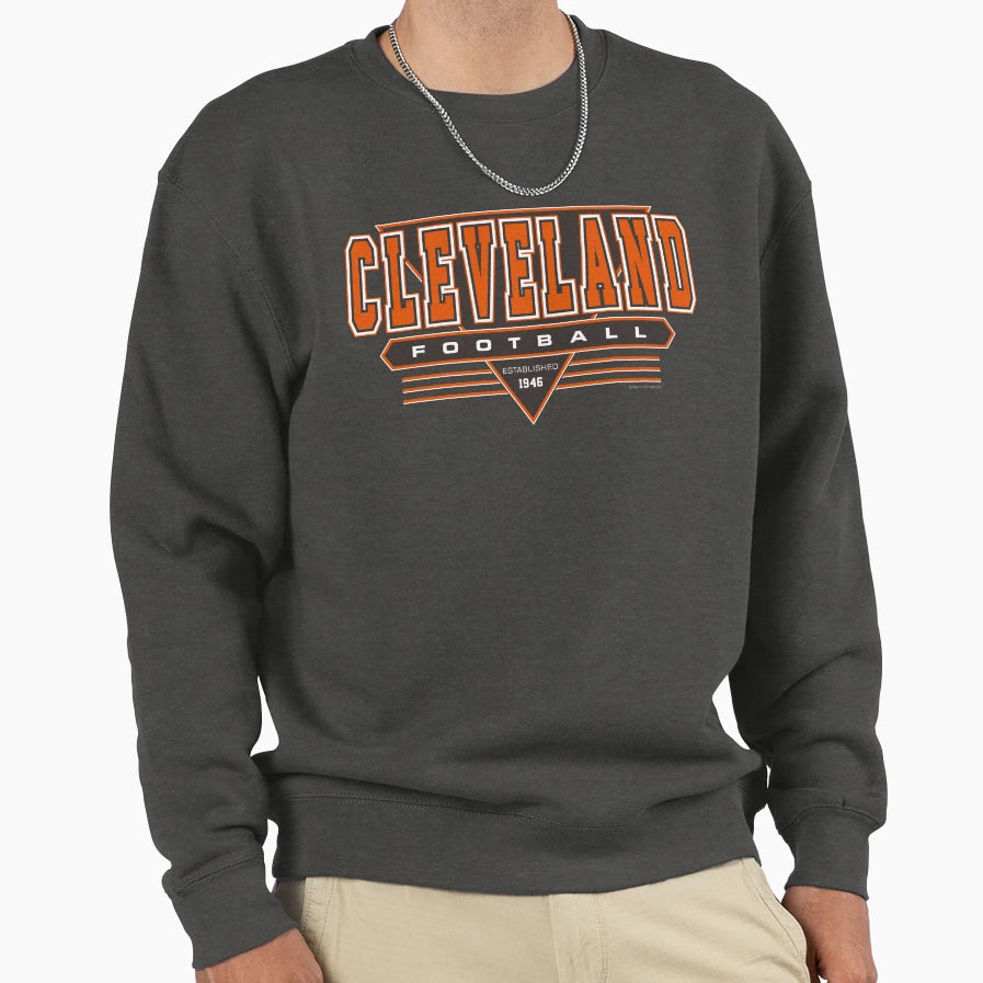 Cleveland Football Browns Inspired Sweatshirt - Streetwear Style Unisex - T-Shirt, Sweatshirt, Hoodie